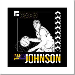 magic johnson | 1996 Posters and Art